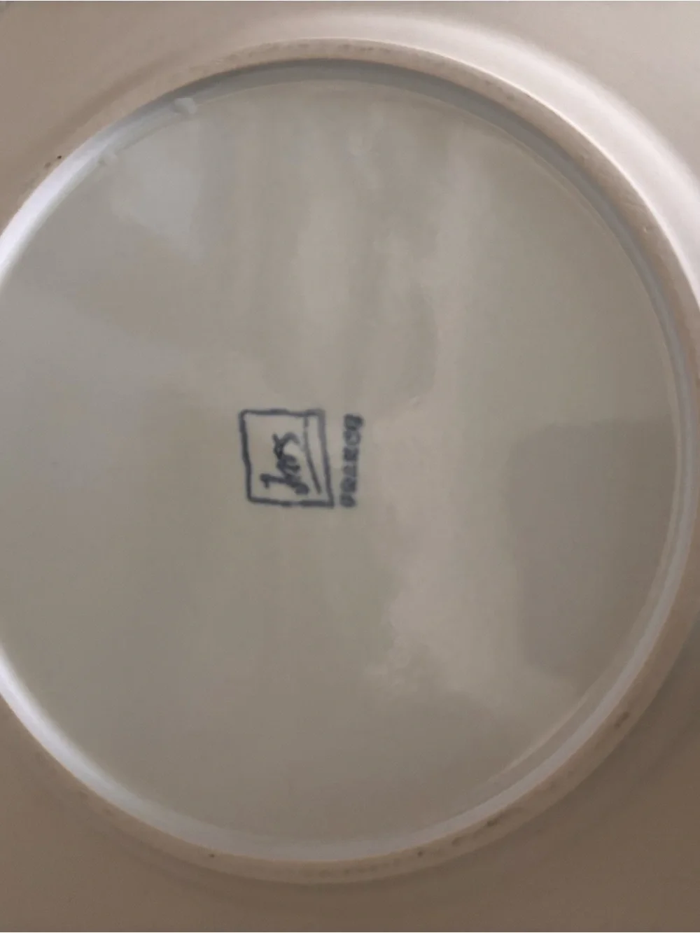 Jars France Blush Pink Luncheon Plates Set of 5 – 8” Stoneware made in France